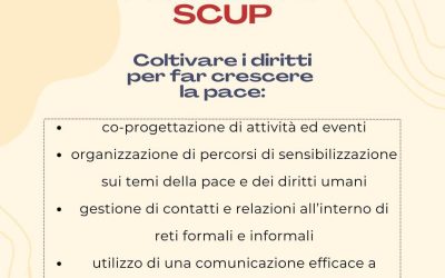 Lo SCUP con il Forum trentino per la pace e i diritti umani